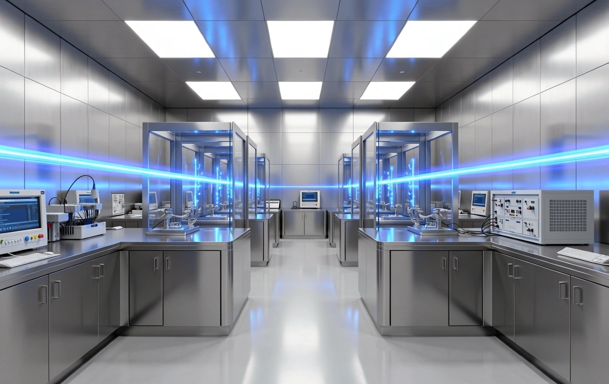 Laboratorio de investigación cuántica avanzado