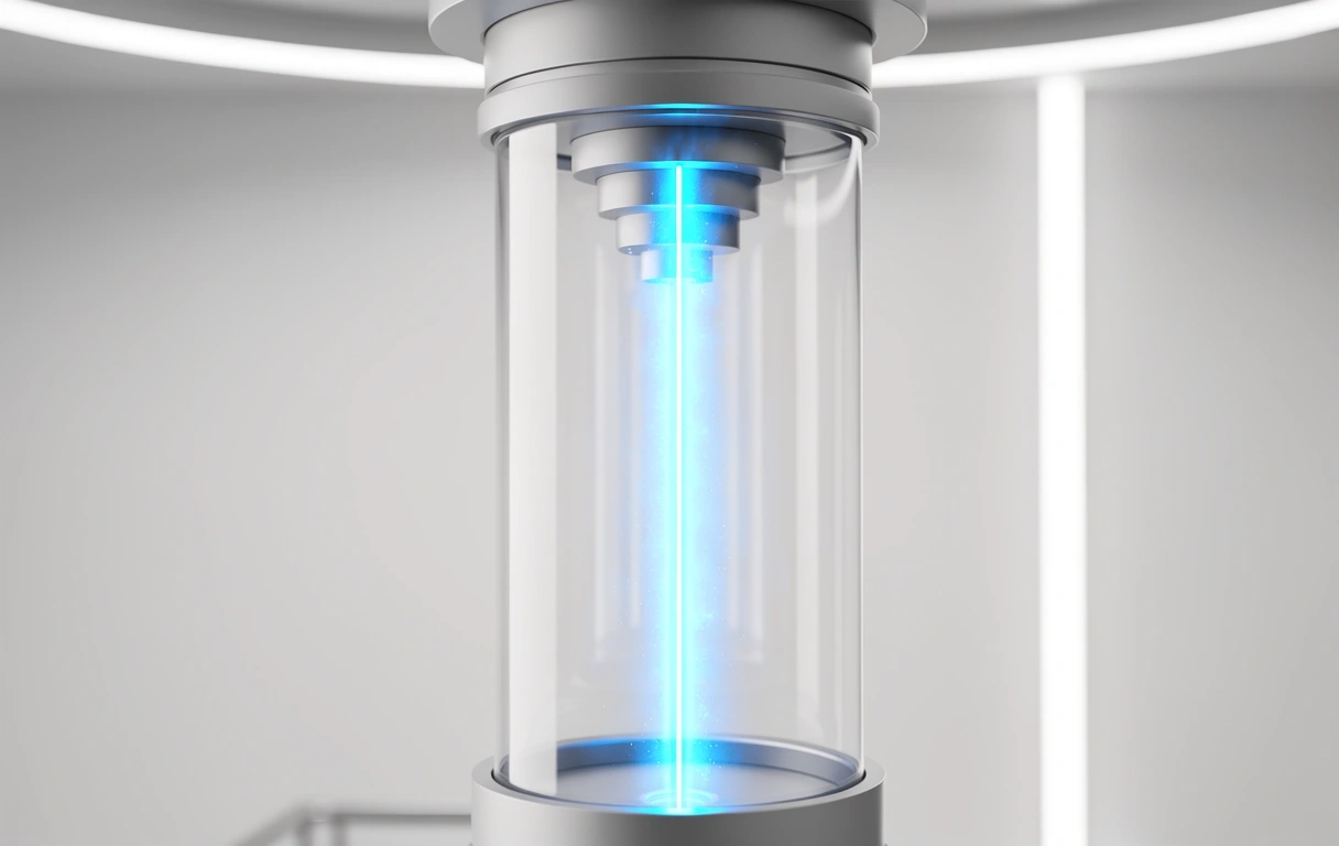 Equipo de laboratorio de investigación cuántica